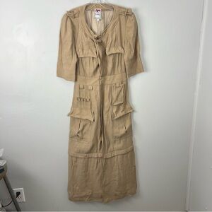 Yoana Baraschi Safari Utility Convertible Dress